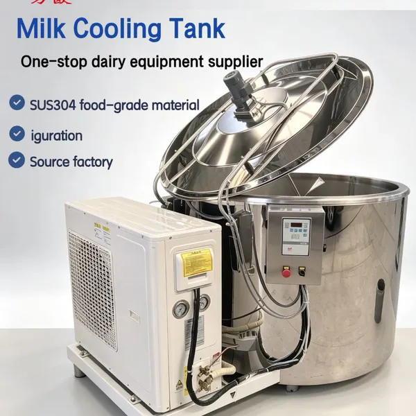 SUS304-2B Stainless Steel Milk Cooling Tank