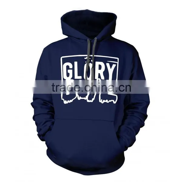 Premium Cotton Ring-Spun Fleece Hooded Sweatshirt photo-5