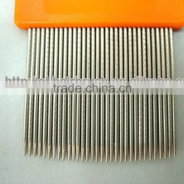 Professional Long Metal Teeth Hair Lice Comb , Round Head Lice Treatment photo-3