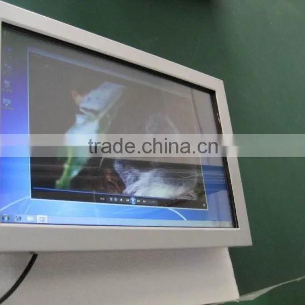 32" Video Wall Mount Led tv Advertising All in One Touch pc hd Touch Screen Monitors Led Advertising Panel Digital Totem Signage photo-2