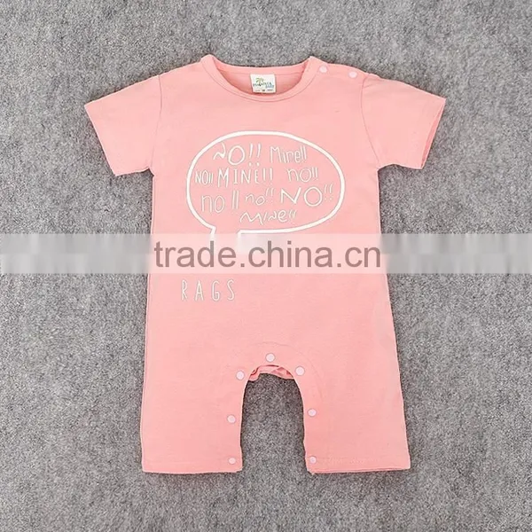 2016 Cute Modeling Cartoon High Quality Newborn Baby Rompers Pure Cotton Summer Toddler Jumpsuits photo-4