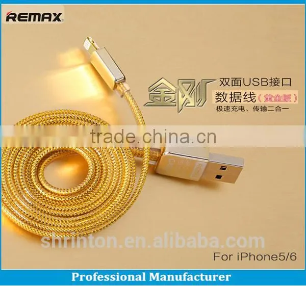 Remax 2.1A GOLD Premium Ultra Fast Micro USB Cable photo-3