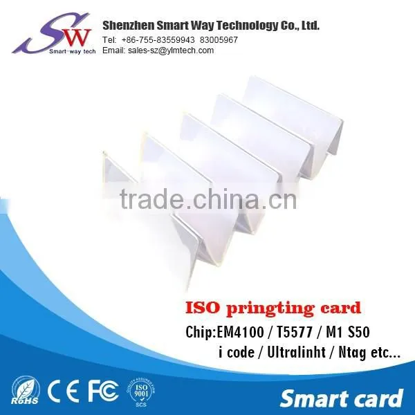 RFID 125khz Inkjet T5577 Smart Key Card