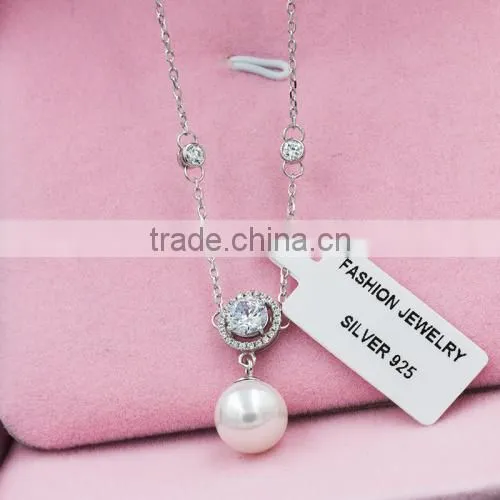 Hot Sale 925 Sterling Silver Clasp Necklace Made in China photo-2