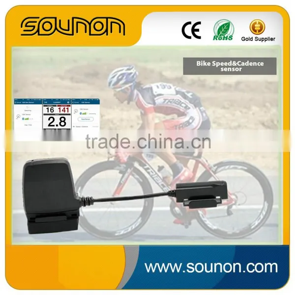 Bluetooth ANT+ Bike Cadence Sensor Bicycle Speed Cadence Sensor photo-5