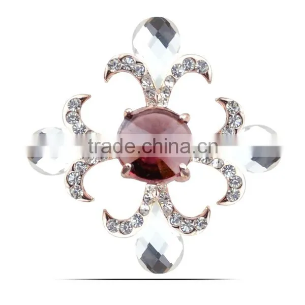 Factory Sale Square Shape Decorative Brooch photo-4