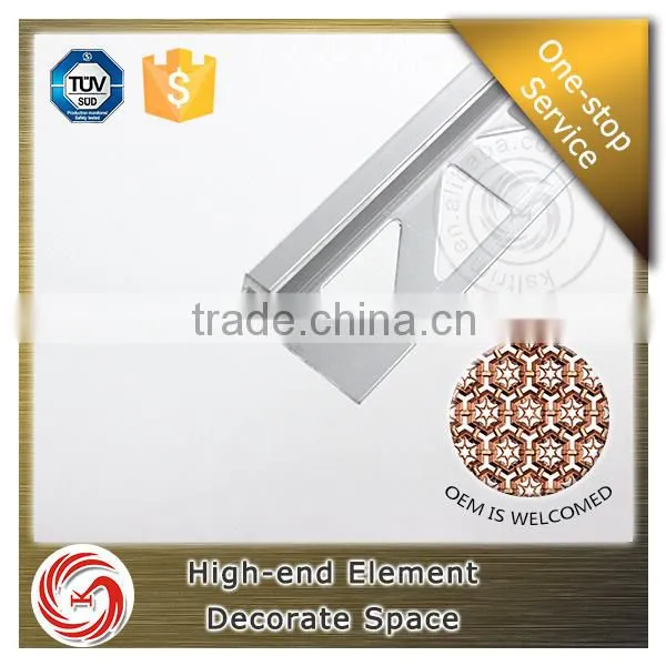 1.0mm Thickness Ceramic Aluminum Tile Trim Corners L Shape Tile Trim photo-2