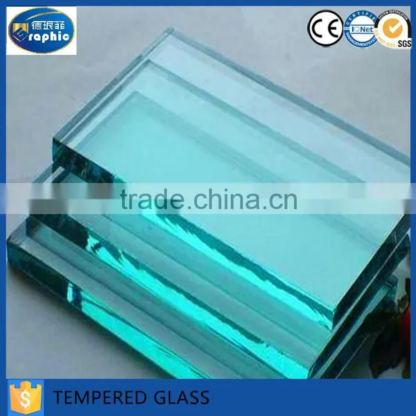 2016 Hot Sell Customized Size 12mm Toughened Glass Price for Sale photo-2