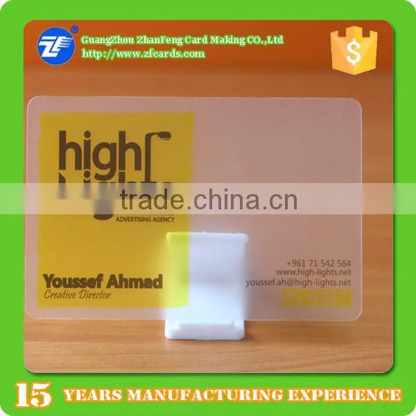 Pvc Transparent Card Blank/transparent Card Member photo-4
