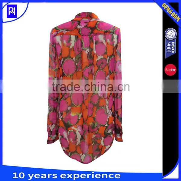 INK LEOPARD LARGE PINK Print Shirt photo-2