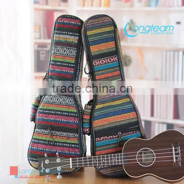 Professional Ukulele Bags,soft Cotton,national Flavor 4 Strings Guitar Bag photo-2