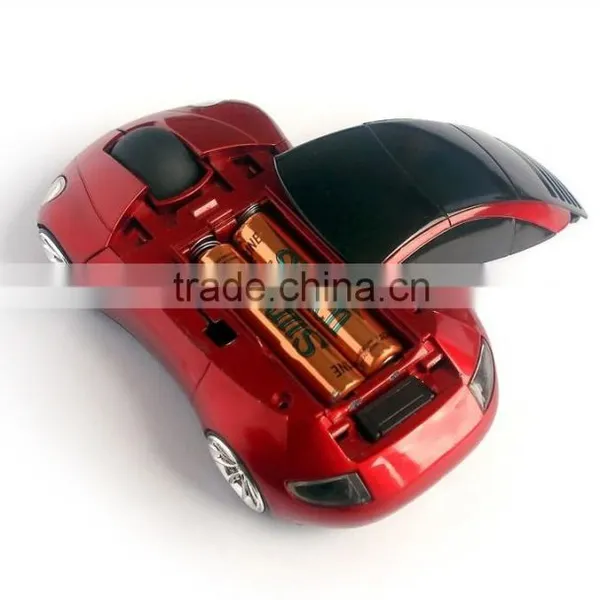 2.4G Cordless Car Shape Mouse With Usb Mini Receiver for Promotion Gift photo-6