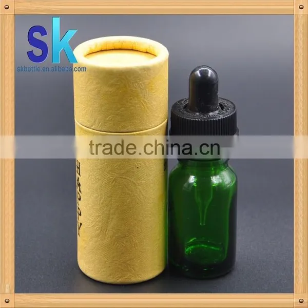 Cardboard Tube for Glass e Liquid Dropper Bottle With Childproof Cap photo-4
