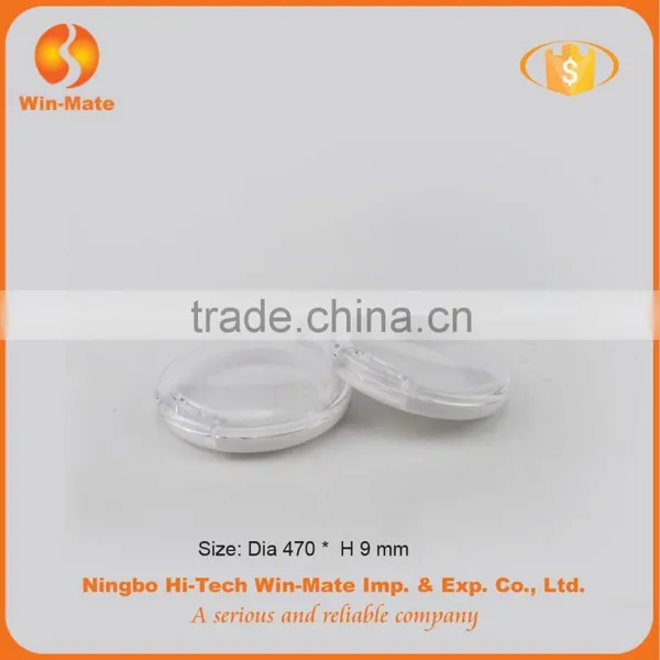 SPring Sale !office Lady Loving Single Color Portable Empty Powder Container photo-3