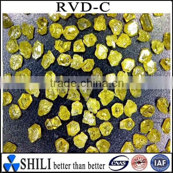Synthetic Rough Yellow RVD Diamonds Powder photo-5