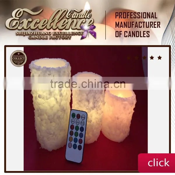 Icecream Flameless Battery Operated Candles With Remote photo-2
