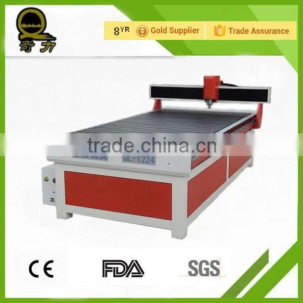 Cut & Engrave Advertisement Materials Engraving Machine QL-1224 Cnc Router Machine With Ncstudio Control System photo-6