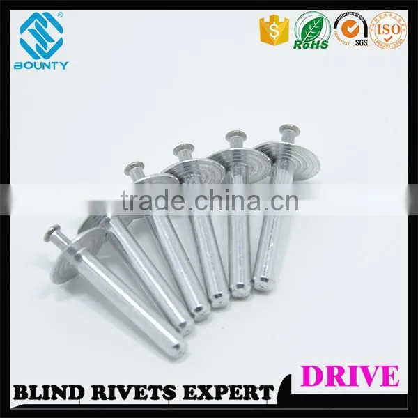 ALUMINUM BRAZIER HEAD ANCHOR DRIVE IN RIVETS photo-4