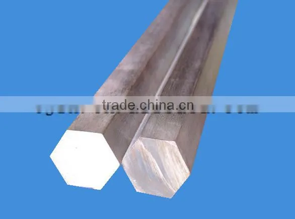 Free cutting hexagon bar cold drawn hexagon bar C45