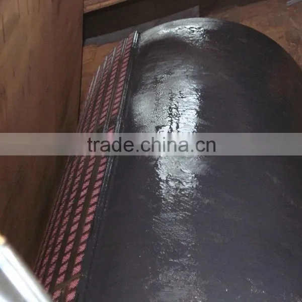 High Alumina Ceramic Tiles Embedded in Rubber Sheet for Pulley Lagging photo-4