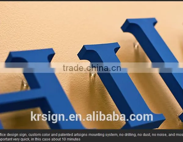 3d Acrylic Mini Letter Sign of Company Logo for Advertising photo-6