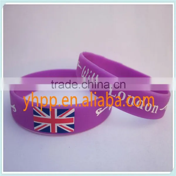 Custom WILLS LONDON Retro British Union Jack uk Printed Wristband Bracelet photo-5