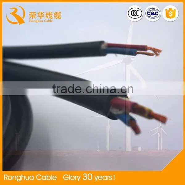 no Smoke Small Resistance Multi Copper Core Conductor Welding Rubber Cable photo-2