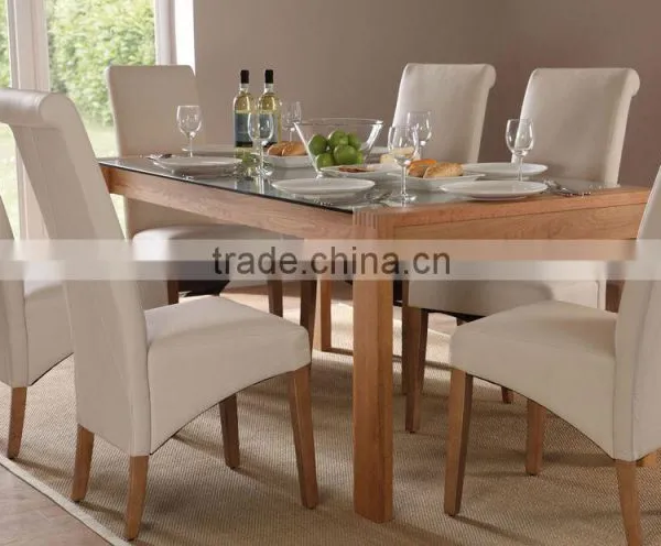 Express Solid Cheap Oak Wood Birch Wood Dinning Room Table Dinning Room Table photo-3