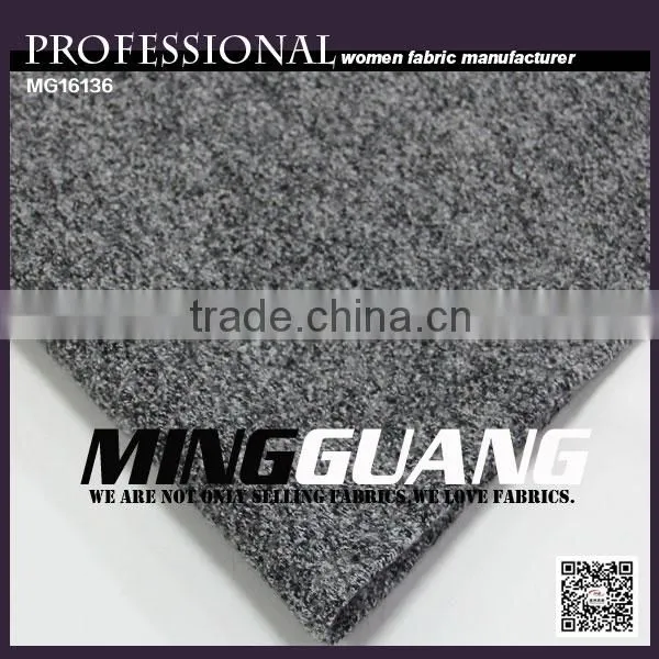 Mingguang New Design W/R/N Composition Colorful Look Nice Keep Body Warm Knited Fabric photo-2