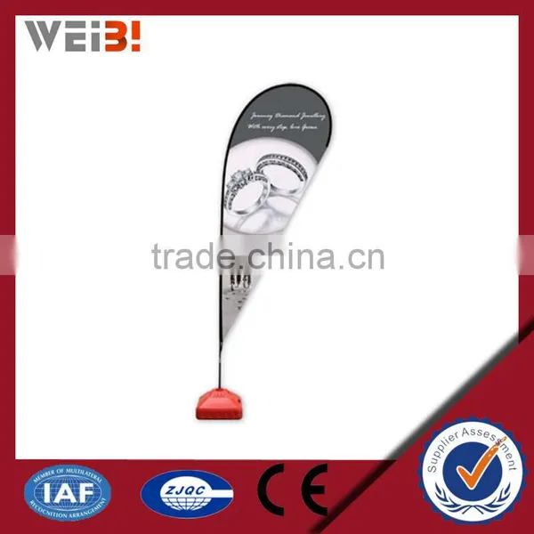 Street Display Aluminum Tear Drop Banner photo-3