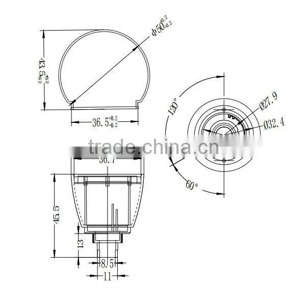 G50 6W 7W Light Bulb Housing photo-3