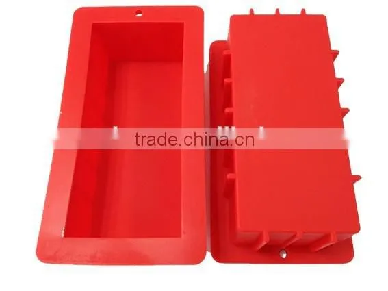 Large Rectangle Silicone Soap Mold Loaf Soap Mold
