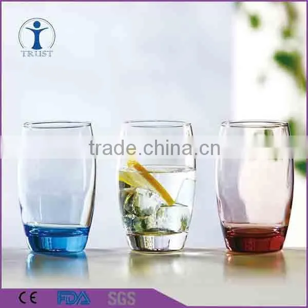 Oval Glass Juice Cup Yogurt Mousse Cup Office Home New Water Glass photo-2