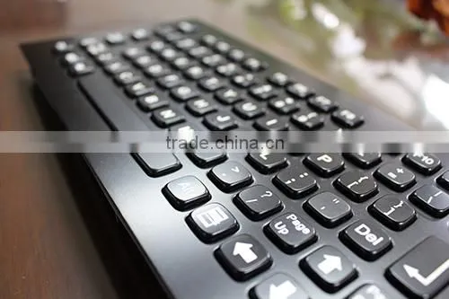 IP65 Black Backlit Trackball Keyboardl in Factory Price photo-5