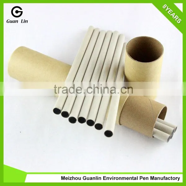 7 Inch 2B Soft Charcoal Paper Tube Sketch Pencils photo-5