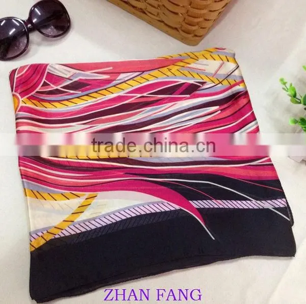 Summer Beach Pareo,Long Scarf for Women,Fashion Chinese Silk Scarf photo-2