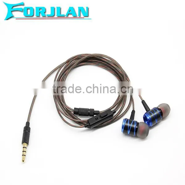 High Quality Meteal Wired Earpiece for Iphone 6 Plus photo-4