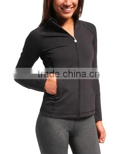 Running Jacket, Gym Jacket, Fitness Jacket, Supplex Yoga Jacket photo-2