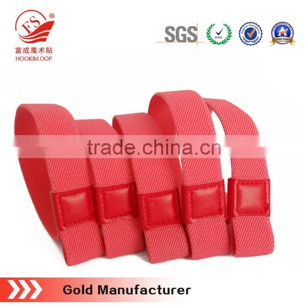 best quality elastic hook and loop book strap
