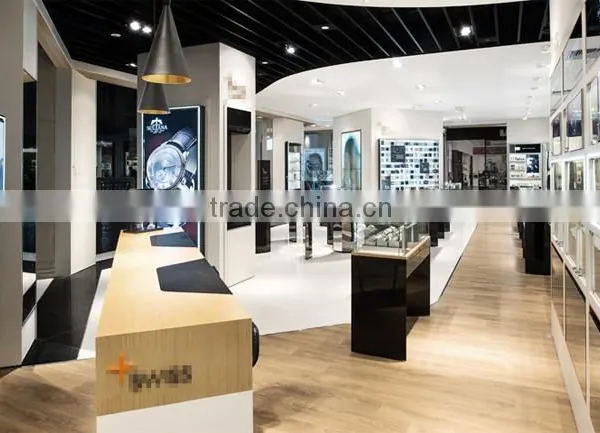 Experienced Factory Unique Custom Tailor Retail Watch Shop Display Design photo-3