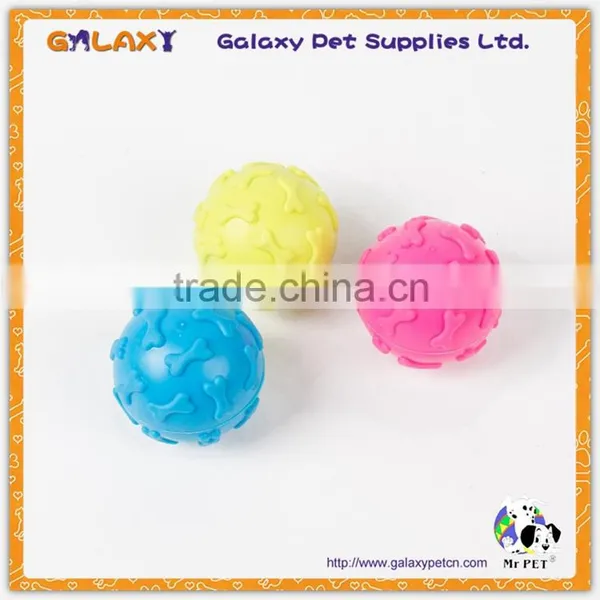 Customized Design Colorful Soft Pet Training Tennis Ball for Pet Dog photo-2