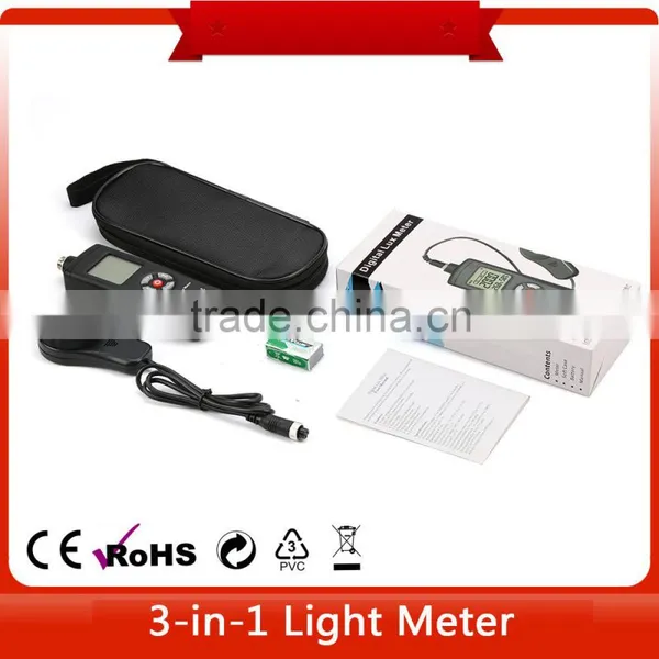 High Quality Temperature Humidity 0~200,000 Lux Meter LED TL-601 photo-4