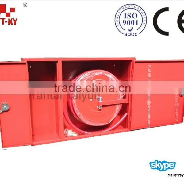 Steel Fire Hose and Fire Extinguisher Cabinet With Two Doors photo-2