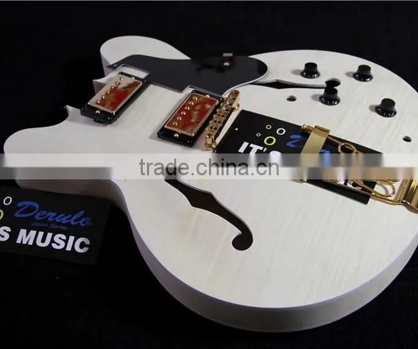 Wholesale Made In China Custom Design Unfinished Diy Guitar Kit photo-2