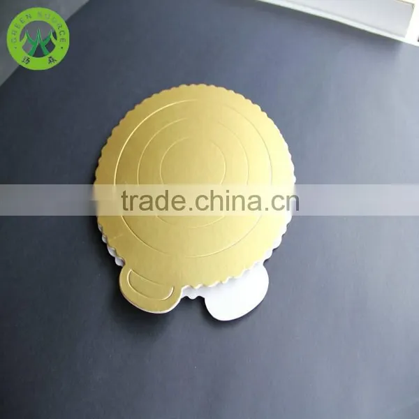 10" Silver Foil Cake Boards/round Silve Corrugated Cake Boards/cake Drum photo-6