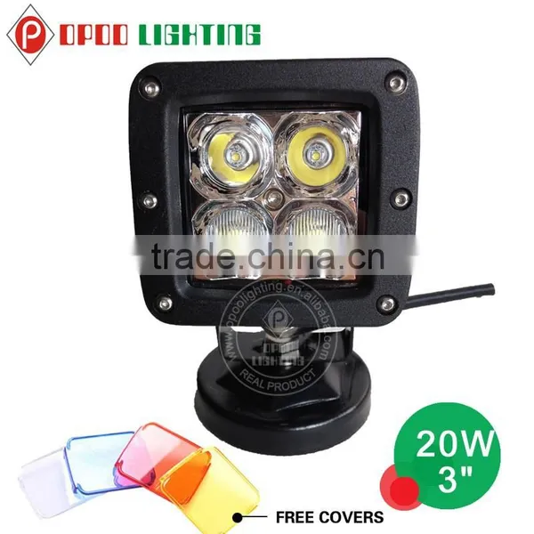 Hotsale 3d Led Cube Light, Offroad 4x4 3inch 20w 3d Led Cube Light photo-2