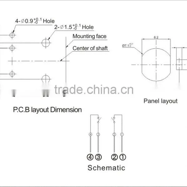 FSR1002 Rotary Switch Long Life Cycle Pulse Rotary Switch With Steady Output photo-3