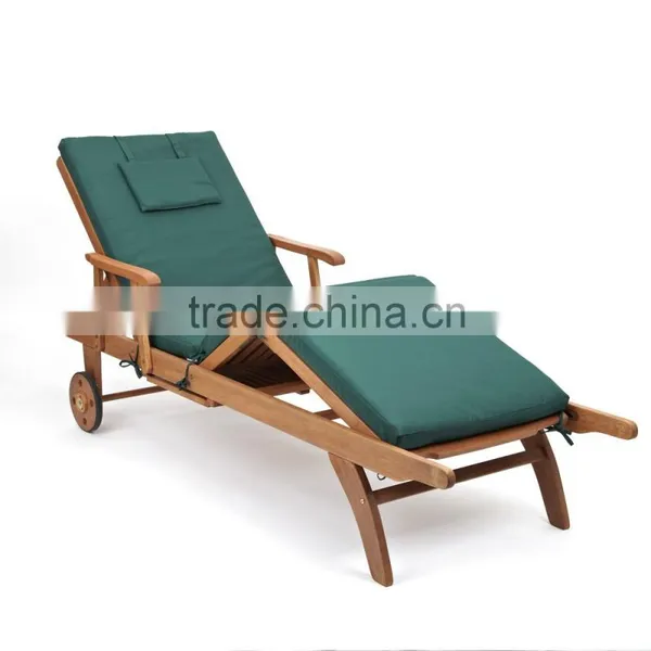 Wholesale China Manufacture Modern Cheap Wooden Sun Lounger Quality Choice photo-5