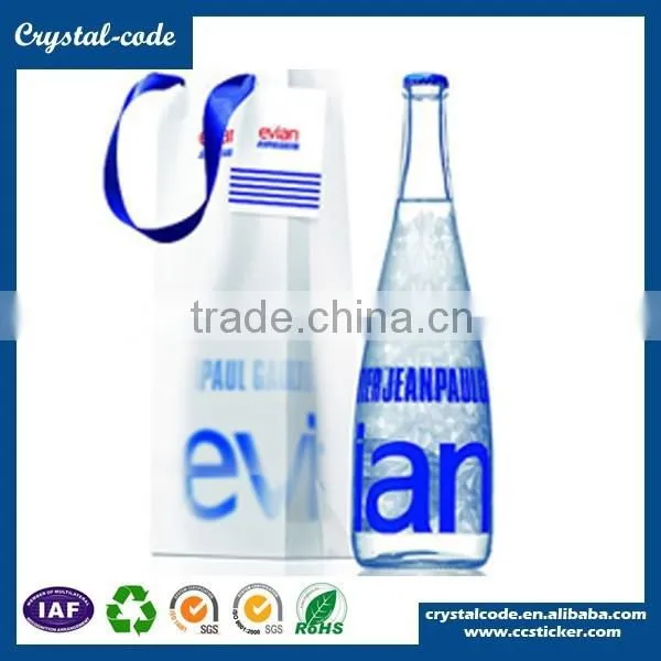 Clear Glass Hot Foil Standard Size Multifarious Shapes Customized Drink Sticker photo-6