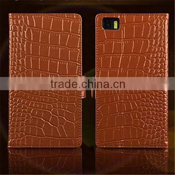Mobile Cell Phone Case For Xiaomi Mi4 Genuine Leather Full Body Cases Round Dots/Other Case Cover photo-2